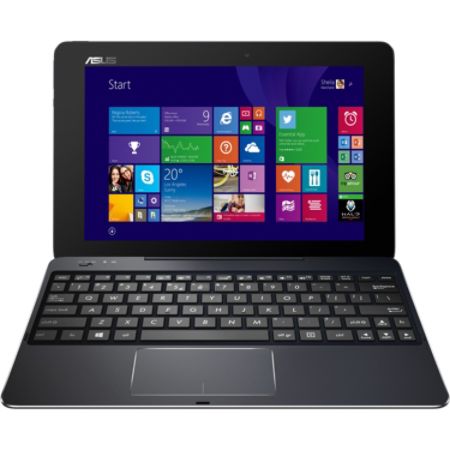 Asus Transformer Book T100 Chi T100CHI-B1-BK 32 GB Net-tablet PC - 10.1" - In-plane Switching (IPS) Technology, TruVivid Technology - Wireless LAN - Intel Atom Z3775 Quad-core (4 Core) 1.46 GHz - Black