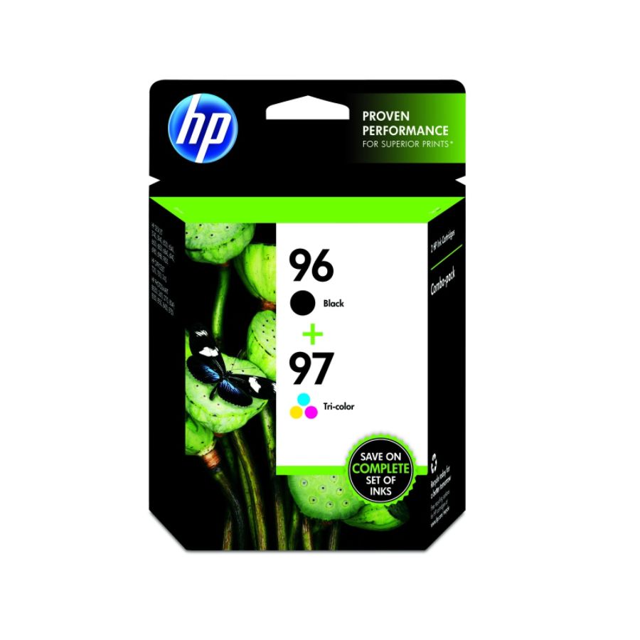 HP 9697 BlackTricolor Original Ink Cartridges