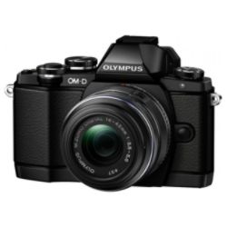 Olympus OM-D E-M10 16.1 Megapixel Mirrorless Camera with Lens - 14 mm - 42 mm - Black
