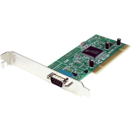 StarTech.com 1 Port PCI RS232 Serial Adapter Card w/ 16950 UART - Dual Voltage - RS-232 Dual Voltage / Dual Profile Serial Card - Serial adapter - PCI-X low profile - RS-232