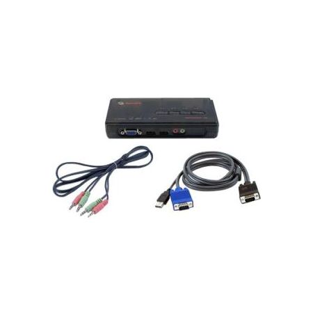 Avocent SwitchView 100 4-Port USB KVM Switch