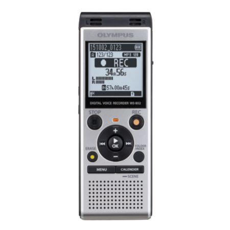 Olympus&reg; WS-852 Digital Voice Recorder, Black