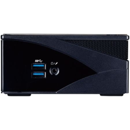 Gigabyte BRIX GB-BXi7G3-760 Desktop Computer - Intel Core i7 i7-4710HQ 2.50 GHz - Mini PC - Black