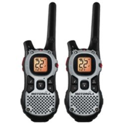 Motorola&reg; Talkabout Two-Way Radios, Black/Silver, MJ270R