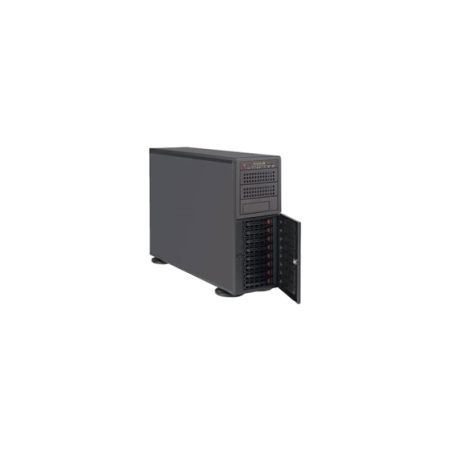 Supermicro SuperWorkstation 7047R-3RF4+ Barebone System - 4U Tower - Intel C606 Chipset - Socket R LGA-2011 - 2 x Processor Support - Black