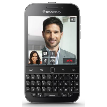 BlackBerry&reg; Classic SQC100-4 Unlocked GSM Cell Phone, 16GB, Black, PBN110056