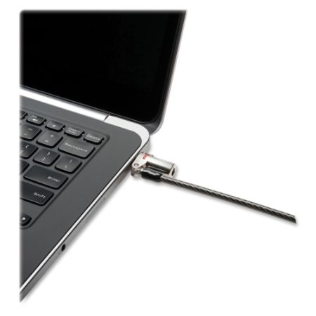 Kensington MicroSaver DS Ultra-Thin Ultrabook Laptop Keyed Lock, 6', Gray