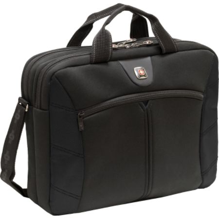 Swissgear Sherpa Slimcase Black. Fits up to 15.6in laptop