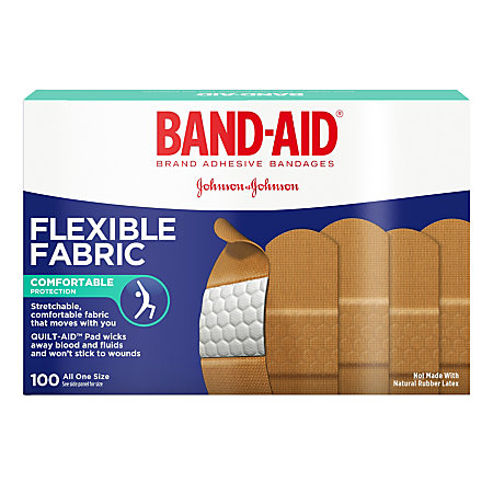 aid band bandages johnson fabric flexible adhesive box bandage cvs brand heridas para liquid curitas inch inches ea count care
