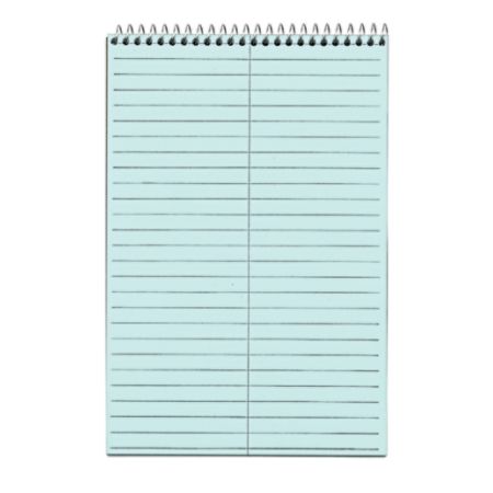 TOPS&trade; Prism+ Color Steno Book, 6" x 9", Gregg Ruled, 40 Sheets, Blue