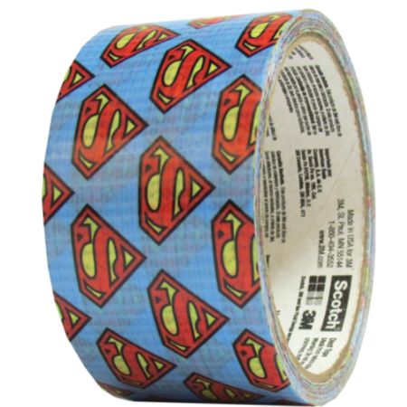 Scotch&reg; Colored Duct Tape, 1 7/8" x 10 Yd., Superman