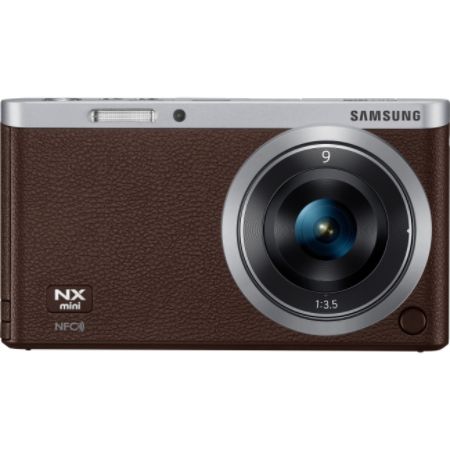 Samsung NXF1 20.5 Megapixel Mirrorless Camera with Lens - 9 mm - 27 mm - Dark Brown