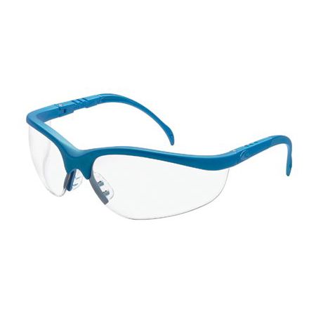 KLONDIKE BLACK FRAME LIGHT BLUE LENS SFTY SPEC