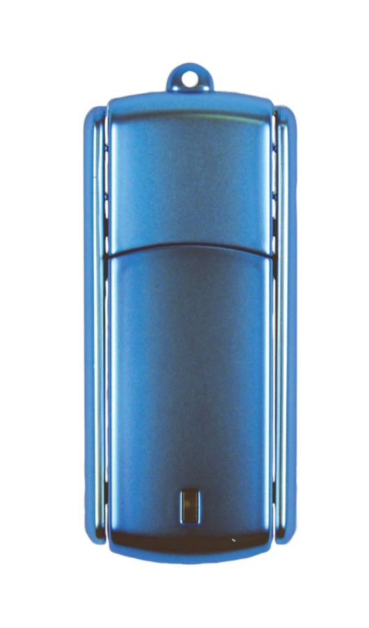 Ativa&reg; Flip-Top USB Flash Drive With ReadyBoost&trade;, 8GB, Metallic Blue