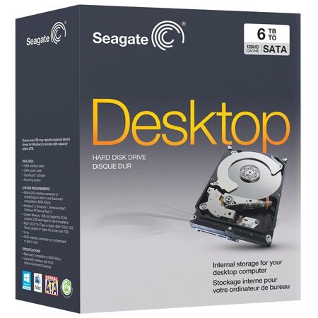 Seagate STBD6000100 6 TB 3.5" Internal Hard Drive