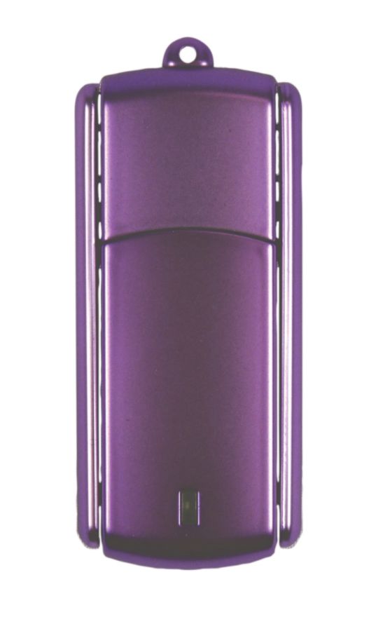 Ativa&reg; Flip-Top USB Flash Drive With ReadyBoost&trade;, 8GB, Metallic Purple