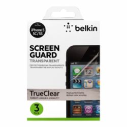 Belkin&reg; Screen Protector For iPhone&reg; 5/5c/5s, Clear, Pack Of 3