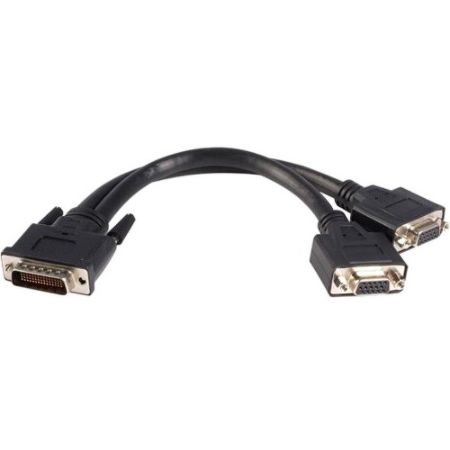 StarTech.com LFH 59 Male to Dual Female VGA DMS 59 Cable