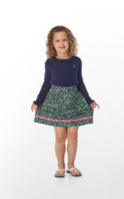 Bella Skirt w/ Scalloped Detail and pockets