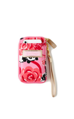 Carded ID Wristlet- Alpha Omicron Pi