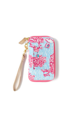 Lilly Pulitzer Carded ID Wristlet- Pi Beta Phi