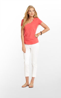 Amanda V Neck Top