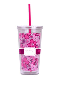 Tumbler With Straw- Sigma Kappa