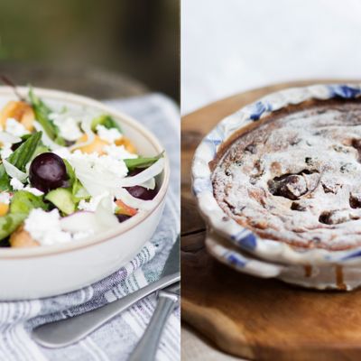 Summer Cherries Two Ways