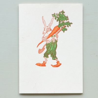 Farmer Rabbit Card 