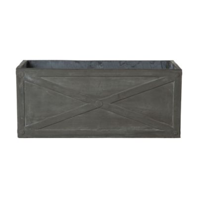 Fiberclay Crossed Planter