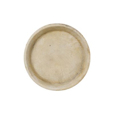 Cast Stone Saucer 