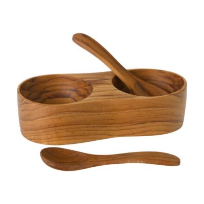 Teak Spice Cellar