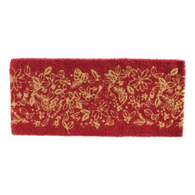 Poinsettia Doormat 