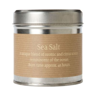 Sea Salt Tin Candle