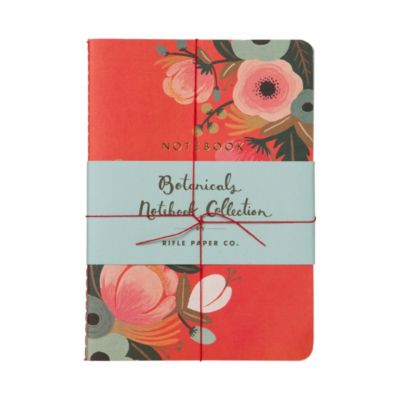 Botanicals Notebook Trio