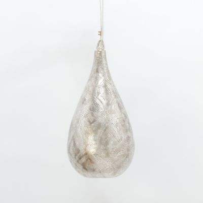 Filigree Teardrop Pendant 