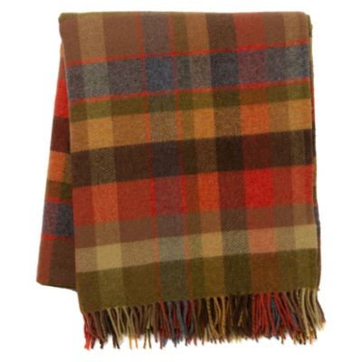 Avoca Plaid Throw