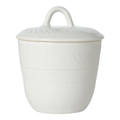 Thrown Jam Pot