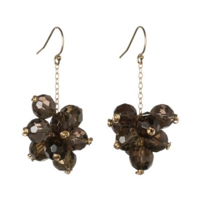 Crystal Cluster Earrings