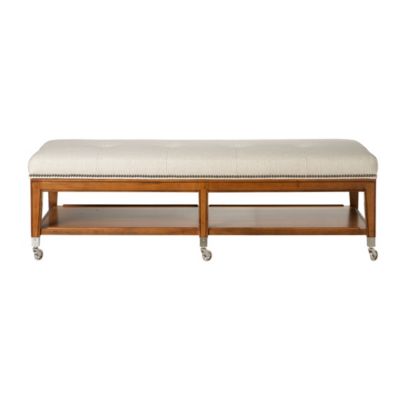 Flax & Maple Ottoman 