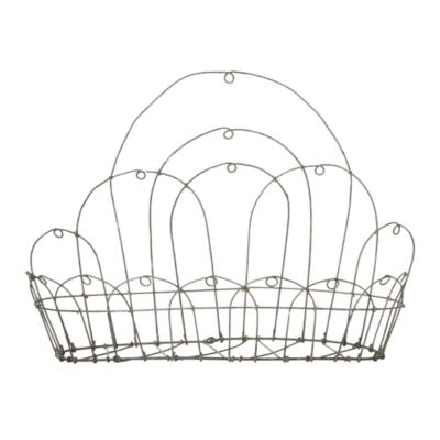 Looped Wire Wall Basket 
