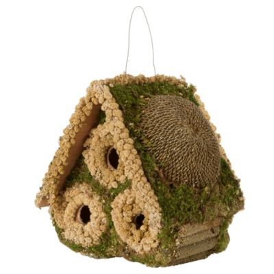 Sunflower Roof Birdhouse 