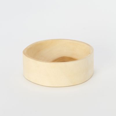 Acacia Wood Individual Salad Bowl 