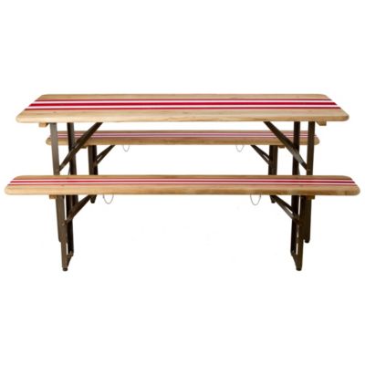 Striped Biergarten Dining Set  