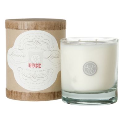 Linnea's Lights Rose Candle 