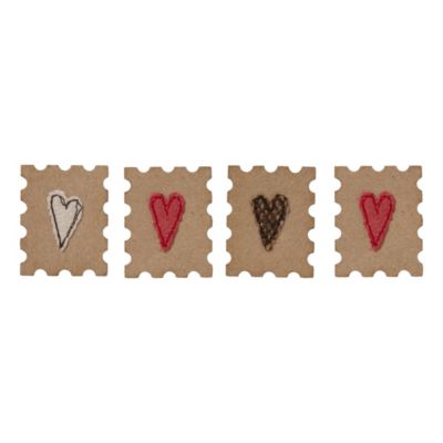 Felted Heart Stamps 