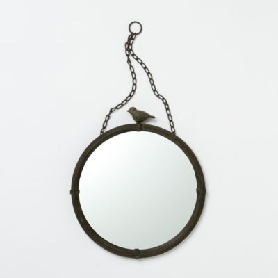 Hanging Bird Mirror 