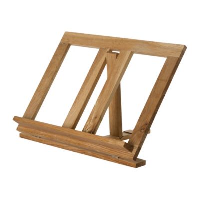 Oak Cookbook Stand 