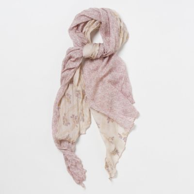 Scattered Lilac Scarf 