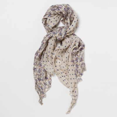 Dotted Bouquet Scarf 